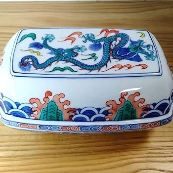 Amazon.co.jp: 清水焼 京焼 手塚央 手描き豆彩陶箱 : おもちゃ